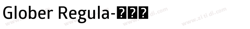 Glober Regula字体转换
